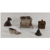 Image 4 : JOB LOT - INCL SHOE MOTIF PIN CUSHION, FAIRBANKS-MORSEZ MFGs PLATE, ETC