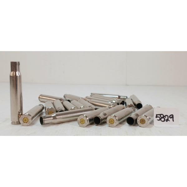 BRASS: APPROX 22X WINCHESTER .30-06 SPRG