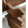 Image 4 : OAK MONKS BENCH HALL SEAT - MID 20TH CENTURY