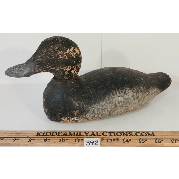 GOLDEN EYED DECOY DUCK W/ WEIGHT