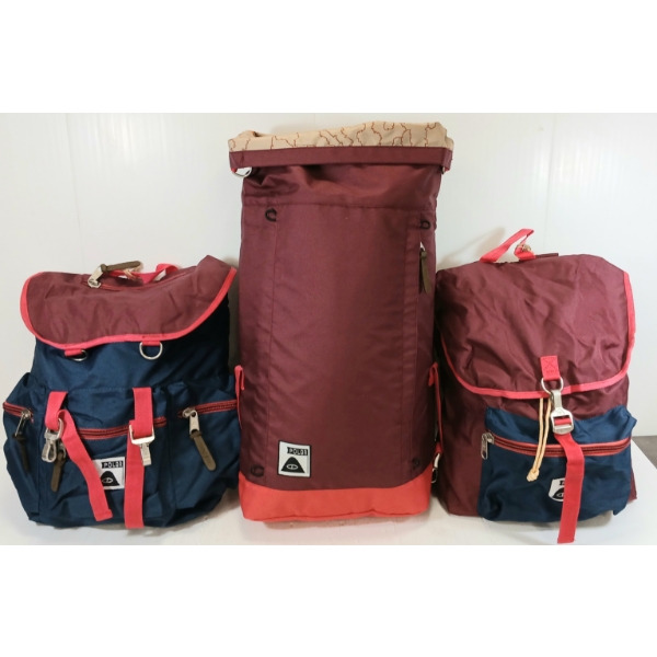 LOT OF 3 - POLER FIELD, ROLLTOP & ROAMERS PACKS