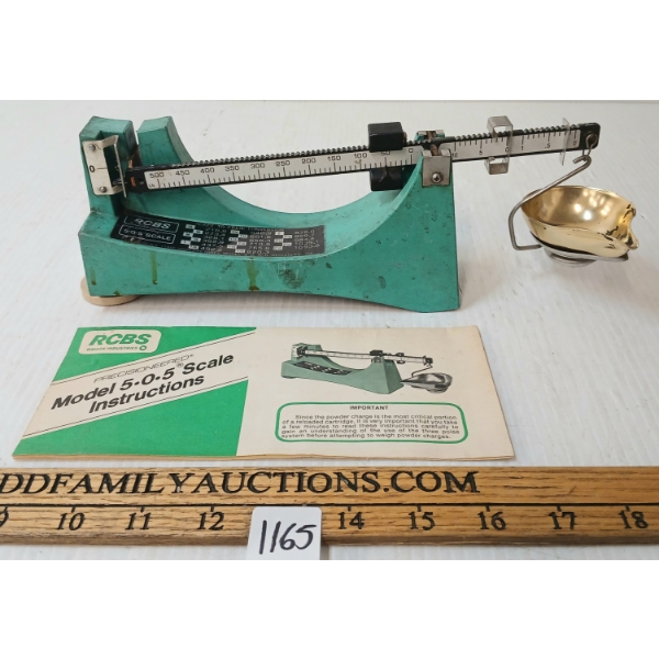 RCBS MODEL 5.0.5 SCALE