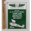 Image 1 : CITIES SERVICE AIRPLANE MECHANIC ON DUTY SSP SIGN