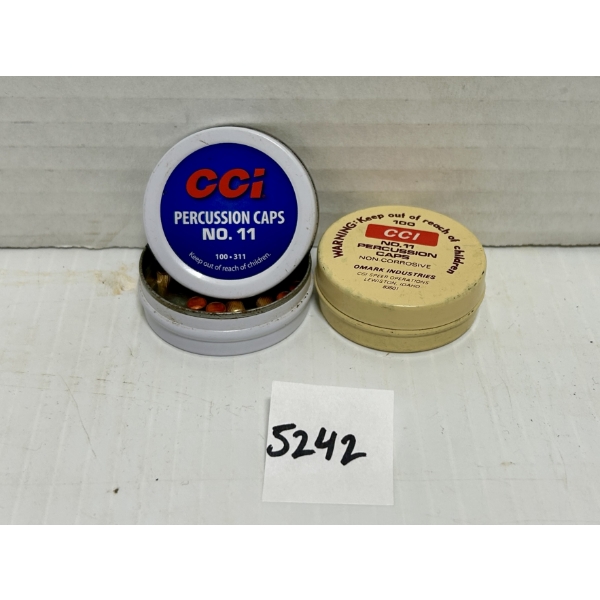 PRIMERS: APPROX 120X CCI NO11 PERCUSSION CAPS
