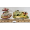 Image 3 : LOT OF 2 - TIN LITHO WIND UP TRAIN SET & PLAYLAND SKY BUS RIDE