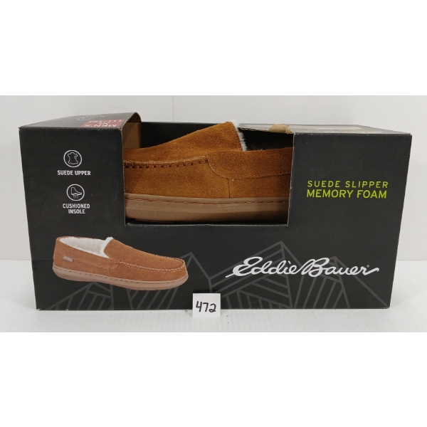 EDDIE BAUER SUEDE SLIPPERS