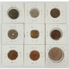 Image 2 : LOT OF 9 - WORLD COINS - INCL CEYLON, BELGIUM, POLAND, ETC