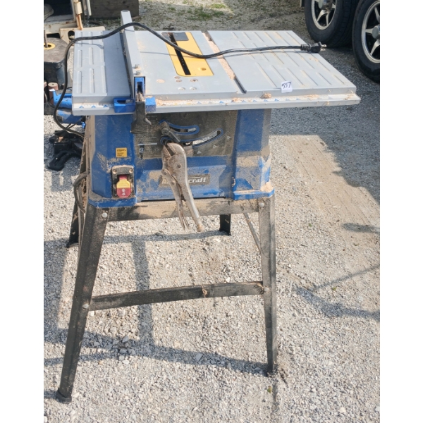MASTERCRAFT 10IN TABLE SAW