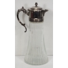 Image 2 : ITALIAN SILVER PLATED CLARET DECANTER