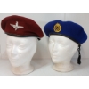 Image 1 : LOT OF 2 - BRITISH BERETS - INCL PARACHUTE REGIMENT