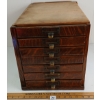 Image 3 : OAK HARDWARE STORAGE DRAWER SET