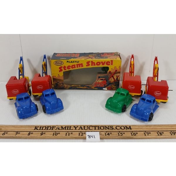 LOT OF 4 - IDEAL STEAM SHOVELS