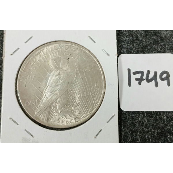 1928 US PEACE SILVER DOLLAR