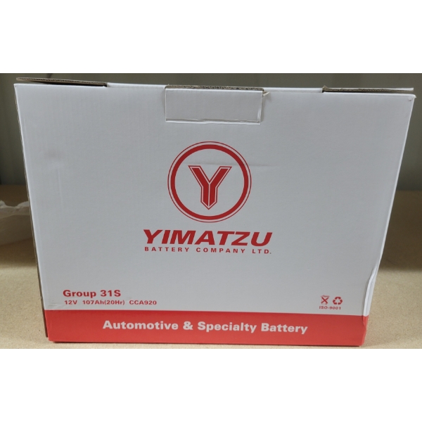 YIMATZU AUTO GROUP 31S 12V BATTERY