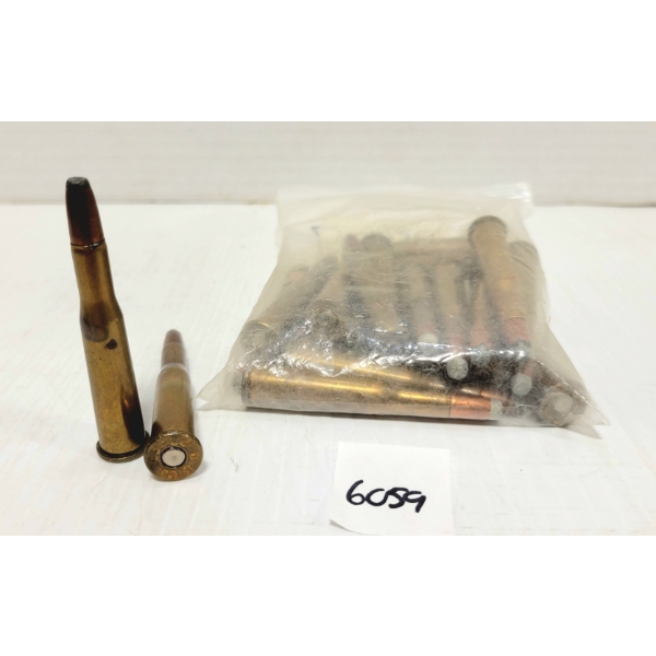 AMMO: APPROX 17X .25-35 WIN SP