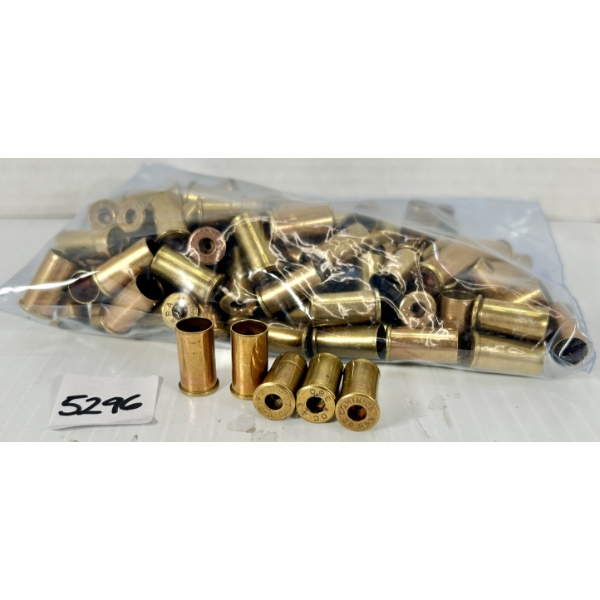BRASS: APPROX 125X .38 S&W