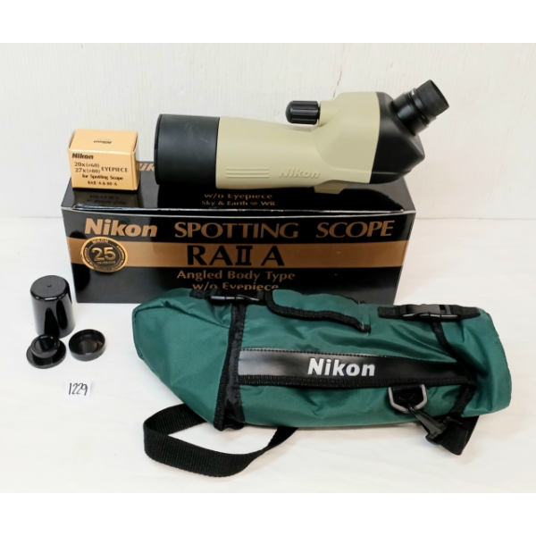NIKON SPOTTING SCOPE - RAII A ANGLED BODY TYPE