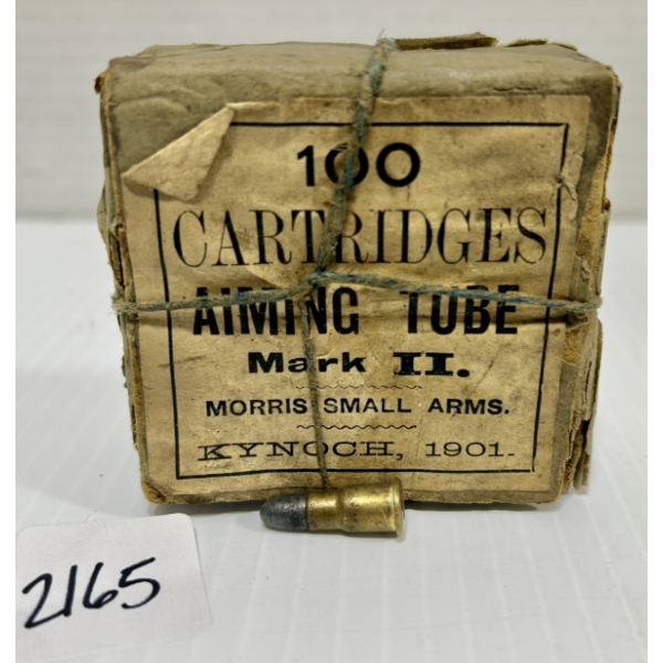 AMMO: 100X MORRIS MK II AIMING TUBE CARTRIDGES