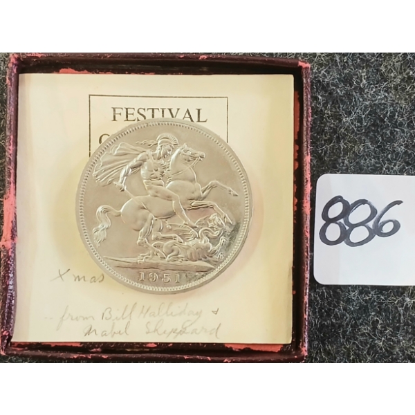 1951 FESTIVAL OF BRITAIN MEDAL - MDCCCLI CIVIUM INDUSTRIA FLORET CIVITA MCMLI