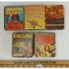 Image 1 : LOT OF 5 - BIG LITTLE BOOKS - INCL FLAME BOY, DANGER TRAILS, RACKET SQUAD, ETC