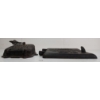 Image 6 : LOT OF 2 - OAKWOOD IRON WORKS & KING HOT WATER BOILER CAST IRON DOORS