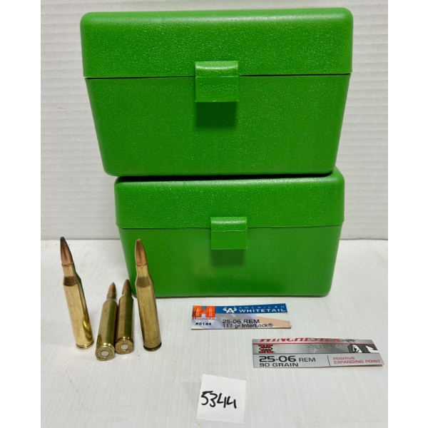 AMMO: 99X .25-06 REM - FACTORY 