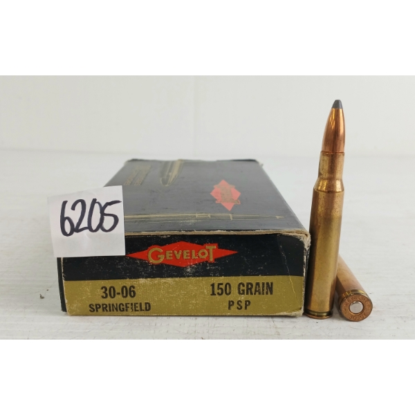 AMMO: 14X GEVELOT .30-06SPRG - 150GR - PSP