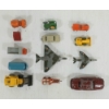 Image 5 : LOT OF 12 - LESNEY & DINKY DIECAST VEHICLE MODELS - INCL CEMENT TRUCK, TRACTOR, VOLKSWAGEN, ETC