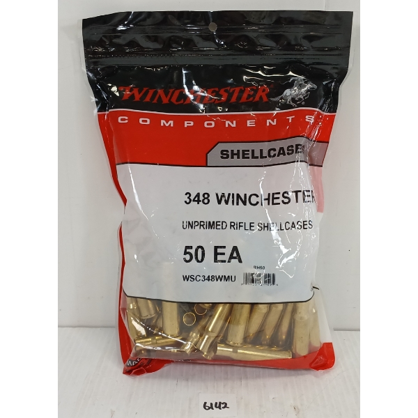 BRASS: 50X WINCHESTER .348 WIN - UNPRIMED - SEALED