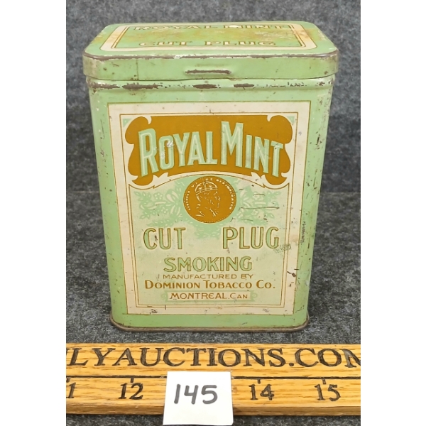 ROYAL MINT TOBACCO TIN