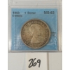 Image 3 : 1963 CDN SILVER DOLLAR - CCCS GRADED