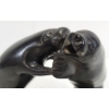 Image 3 : WALRUS FIGHT BY TWAMIE OKAITOK (1900 - 1963) - STONE