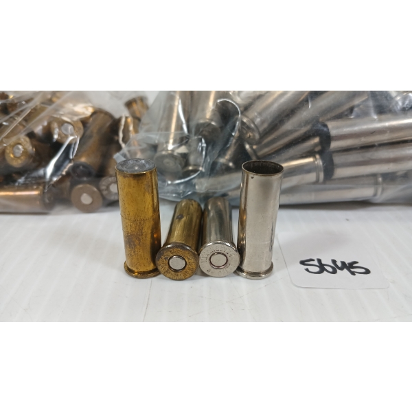 AMMO / BRASS: 50X DOMINION .38 SPL LIVE - 91X BRASS - 47X .357 MAG BRASS 