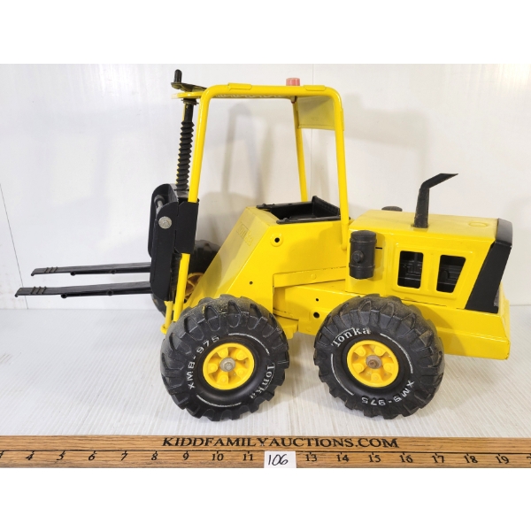TONKA PRESSED STEEL FORKLIFT