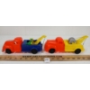 Image 5 : LOT OF 2 - IRWIN PLASTIC TOW TRUCKS