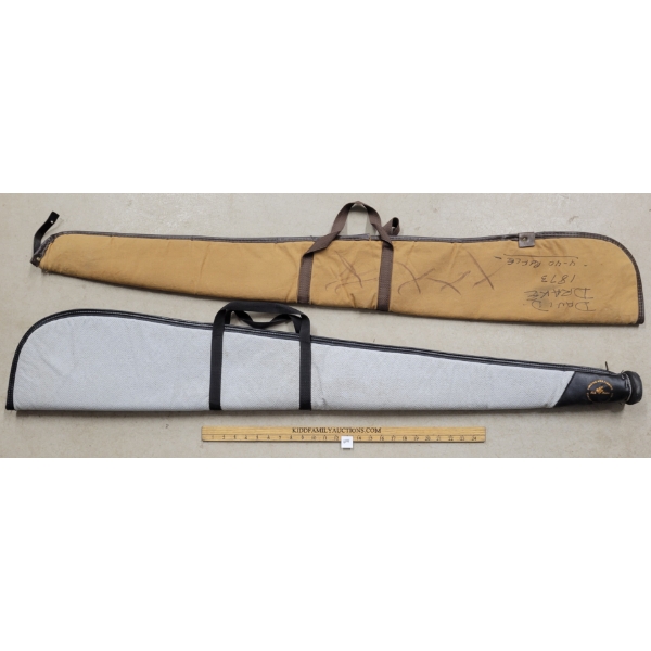 LOT OF 2 - SOFT LONG GUN CASES -INCL ALLEN & BUSH MASTER