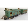 LOT OF 2 - LIONEL CO. PRESSED STEEL TRAIN CARS - INCL 607 PULLMAN & CAR 253