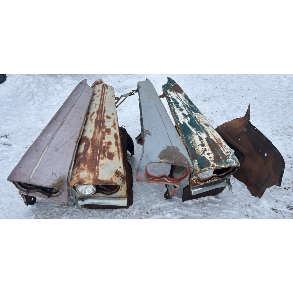JOB LOT OF '58 CHEV FENDERS