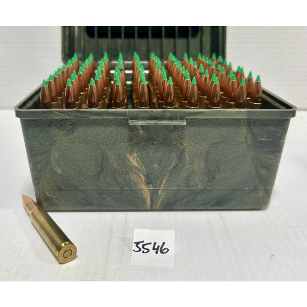 AMMO: 100X .30-06 SPRG 165GR. - RELOADS 