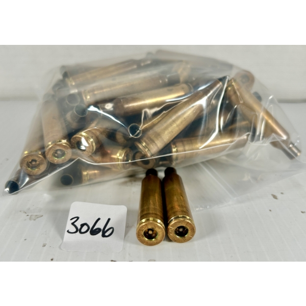 BRASS: APPROX 60X 6.5X55 MM SWEDE - FEW ARE PRIMED