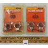 Image 1 : LOT OF 2 - MILLET SCOPE RINGS - HIGH TURN-IN STYLE