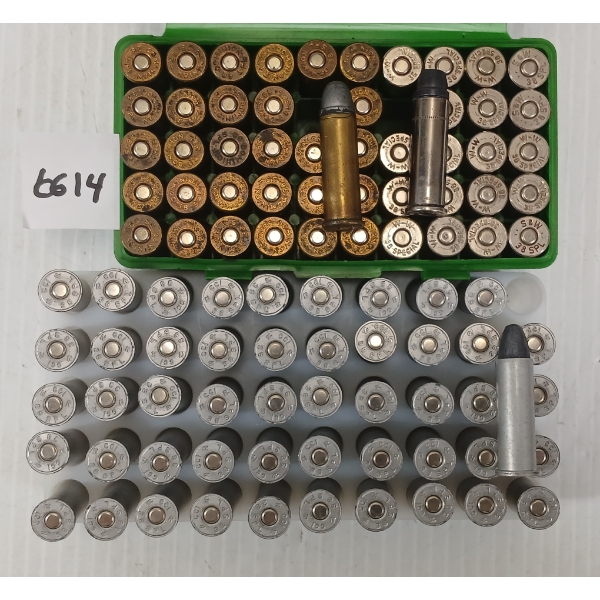AMMO: 100X MIXED .38 SPL - 145GR - FACTORY & RELOADS