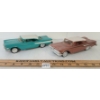 Image 1 : LOT OF 2 - 1958 & 1959 AMT FRICTION EDSEL MODELS