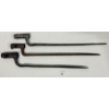 Image 1 : LOT OF 3 - TRIANGULAR SOCKET STYLE BAYONETS