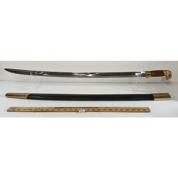 RUSSIAN OFFICER'S SWORD W/ SCABBARD