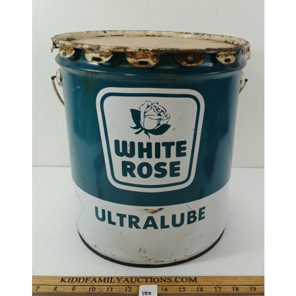 WHITE ROSE ULTRA LUBE CAN - 35 LBS