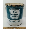 Image 1 : WHITE ROSE ULTRA LUBE CAN - 35 LBS