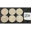 Image 2 : LOT OF 6 - 1966 CDN 25 CENT COINS