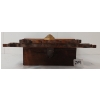 Image 7 : 1894 E. INGRAHAM "SHEKEL" 8 DAY OAK SHELF CLOCK