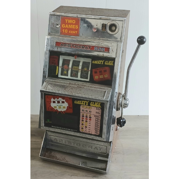 SLOT MACHINE - MFG ARISTOCRAT ELITE - CLICKETY CLACK MODEL